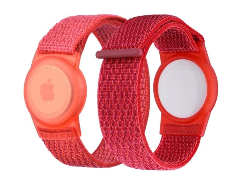 Mobile Origin AirTag Strap red